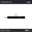 3er Set Softdarts Red Dragon Delta