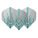 Dart Flights Red Dragon Snakebite Mohawk hellblau 6689