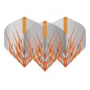 Dart Flights Red Dragon Snakebite Mohawk orange 6684