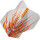 Dart Flights Red Dragon Snakebite Mohawk orange 6684
