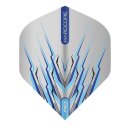 Dart Flights Red Dragon Snakebite Mohawk blau 6683