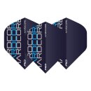 Dart Flights Red Dragon Hardcore Triple blau 6667