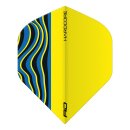 Dart Flights Red Dragon Hardcore Yellow Wave 6646