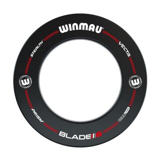 Winmau Dartboard Surround schwarz -Blade 6 - Pro-Line