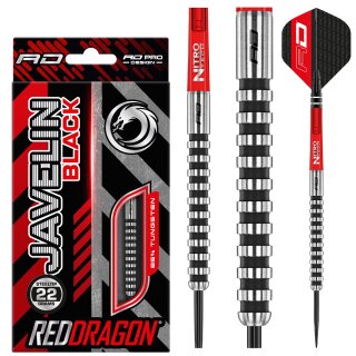 3er Set Steeldarts Red Dragon Javelin Black