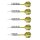 3er Set Steeldarts Target Bolide