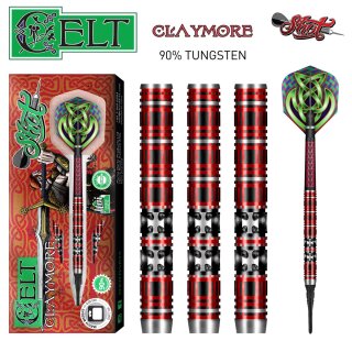 3er Set Softdarts Shot Celt Claymore