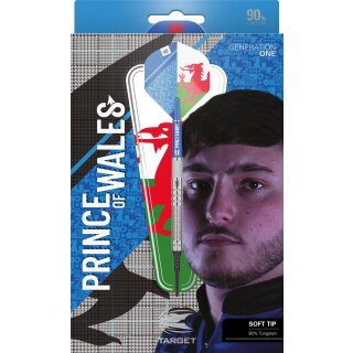 3er Set Softdarts Target Lewi Williams "The Prince of Wales" GEN 1