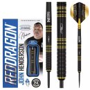 3er Set Steeldarts Red Dragon John Henderson S.E.