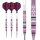 3er Set Steeldarts Red Dragon Artura Shocking Pink