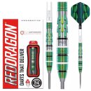 3er Set Steeldarts Red Dragon Artura Screamin Green