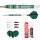 3er Set Steeldarts Red Dragon Artura Screamin Green 26 g