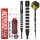 3er Set Steeldarts Red Dragon Razor Edge Elite 24 g
