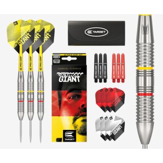 3er Set Steeldarts Target Gabriel Clemens German Giant Brass
