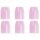 L-Style Champagne Ring Clear Pink