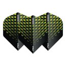 Dart Flights Red Dragon Hardcore yellow circle 6676