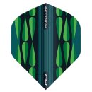 Dart Flights Red Dragon Hardcore Teardrop green 6803