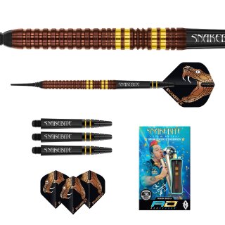 3er Set Softdarts Red Dragon Snakebite Copper Fusion