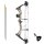 Compoundbogen Set Booster F1 19-29" 55 lbs RTS Black