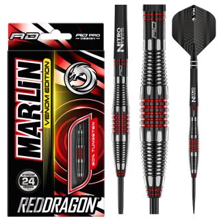 3er Set Steeldarts Red Dragon Marlin Venom Edition
