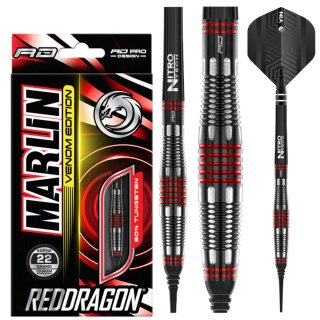 3er Set Softdarts Red Dragon Marlin Venom