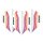 Dart Flights Red Dragon Airwing Moulded White Red Wave Standard F6899