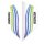Dart Flights Red Dragon Airwing Moulded White Blue Wave Standard F6898