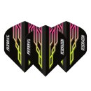 Dart Flights Red Dragon Airwing Moulded Black Yellow...
