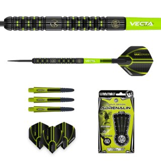 3er Set Steeldarts Winmau MvG Adrenalin