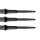 3x Mission Titan Ripple Dart Conversion Points Black 26 mm