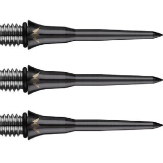 3x Mission Titan Pro Conversion Steel Dart Points - Smooth - Black 26 mm X2477