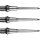 3x Mission Titan Pro Conversion Steel Dart Points - Smooth - Silver 26 mm X2475