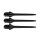 3x Bulls Dart Conversion Points Carbon black 29 mm