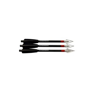 Steambow leichte Carbon Jagdpfeile 3er Pack