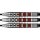 3er Set Steeldarts Bulls Smoke Red Flare