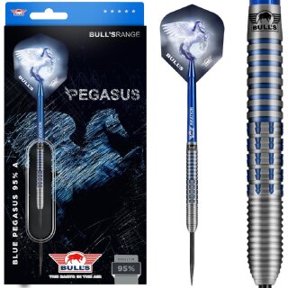 3er Set Steeldarts Bulls Blue Pegasus A