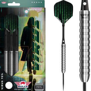 3er Set Steeldarts Bulls Virus