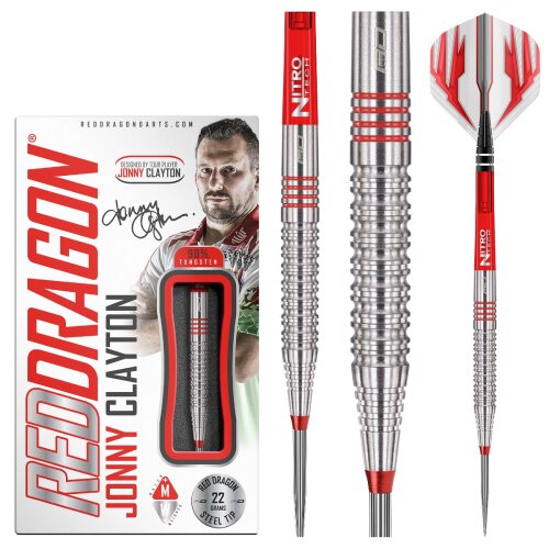 3er Set Steeldarts Red Dragon Jonny Clayton Original 2.0