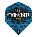 Dart Flights Red Dragon Hardcore Snakebite Double WC Blue...