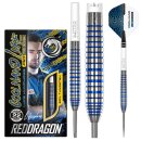 3er Set Steeldarts Red Dragon Luke Humphries TX3 Cool Blue