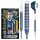 3er Set Steeldarts Red Dragon Luke Humphries TX3 Cool Blue 24 g