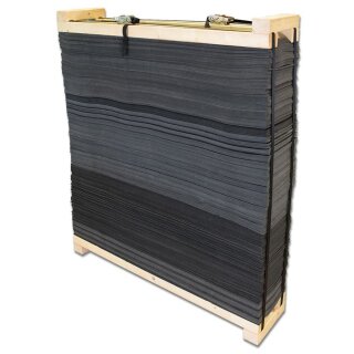 Lamellen Zielscheibe 130 x 130 x 30 cm