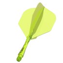 Winmau Fusion fluoro Yellow