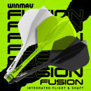 Winmau Fusion fluoro Yellow M - 34 mm