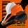 Winmau Fusion fluoro orange S - 22 mm