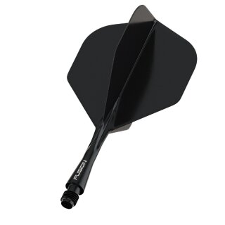 Winmau Fusion schwarz Inter - 28 mm
