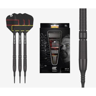 3er Set Softdarts Target Gabriel Clemens Black