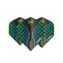 Dart Flights Winmau Prism Zeta Blue & Green Chain...