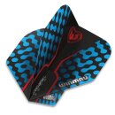 Dart Flights Winmau Prism Zeta Black & Blue Chain 6915.307