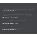 3x Target Swiss Point Firepoint Silver 35mm 340028